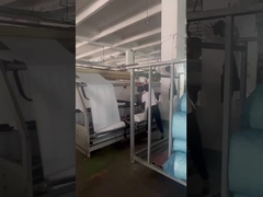 जियारुई टेक्सटाइल कंपनी के अपने कपड़े कारखाने की उत्पादन प्रक्रिया का ऑनसाइट फिल्मांकन